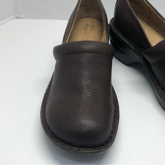 G.H.Bass Women's Sz 8.5 M “Sheena” Brown Clogs Slip-On Shoes EUC - Picture 10 of 15